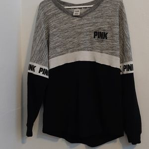 Pink victoria secert crew neck